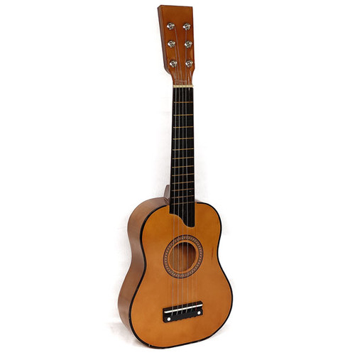 Acoustic 6 Strings Learning Guitar for Kids- Light Brown