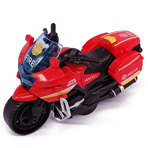 Stylish Fire Motorcycle for Kids- Red