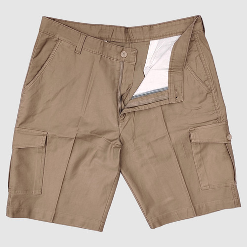 40 Size Men's Cargo Shorts- Light Brown Color