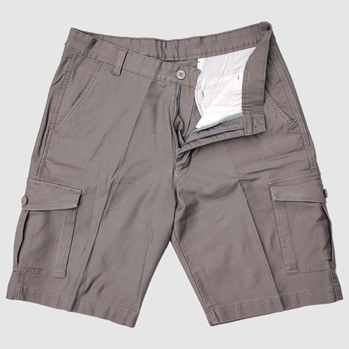 Comfortable Grey Half Pants- Casual Wear for Men- 38 Size
