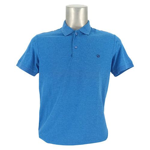 Plain Royal Color Men Tshirt- Extra Large Size