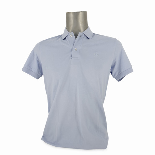 Light Blue Polo Collar Tshirt- Extra Large