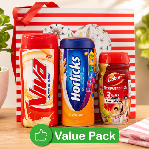 Horlicks, Viva 500g and Chyawanprash 500g