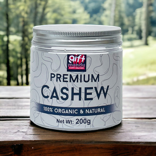 Customizable cashew Jar with your company logo and name