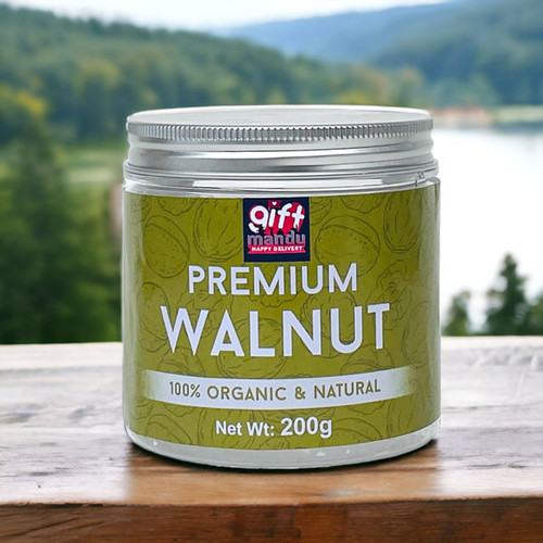 Walnuts In a Personalized Jar (With Corporate Branding)