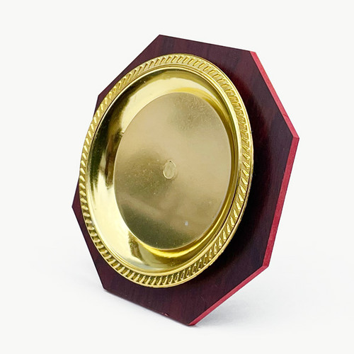 Octagon Shaped Customizable Wooden Plaque