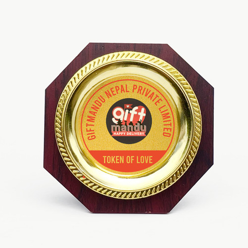 Octagon Shaped Customizable Wooden Plaque