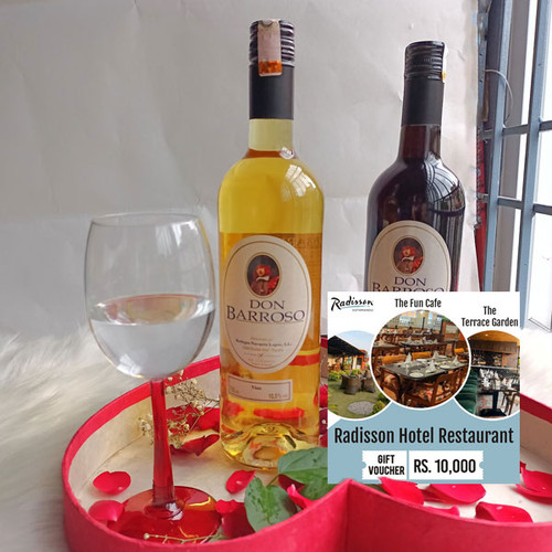 Radisson Restaurant Voucher with Don Barroso Red & White Wines