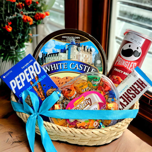 Cookies With Delightful Chocolates Basket Hamper