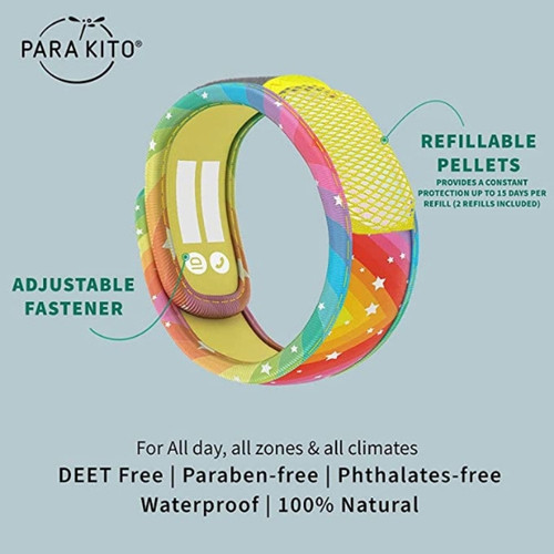 PARA'KITO Wristband Kids Rainbow (EN)