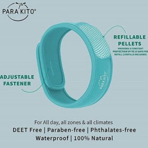 PARA'KITO Wristband Turquoise (EN) FNGWB1ENC13