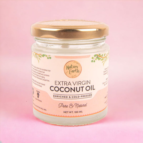 Naturo Earth - Virgin Coconut Oil White Jar 180 ml