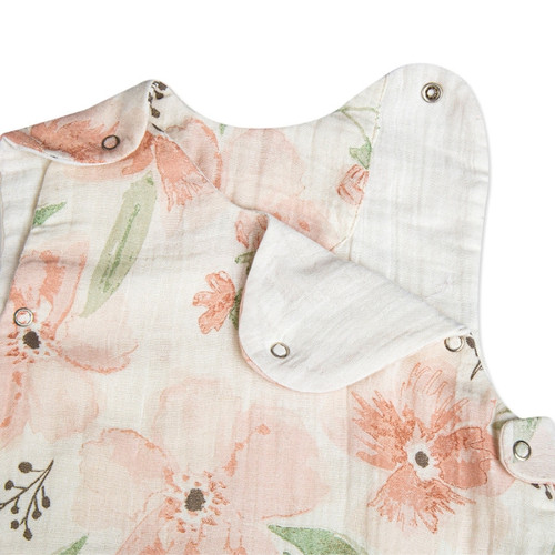 Crane Baby Parker Wearable Blanket 0-9 Months (Muslin Floral)