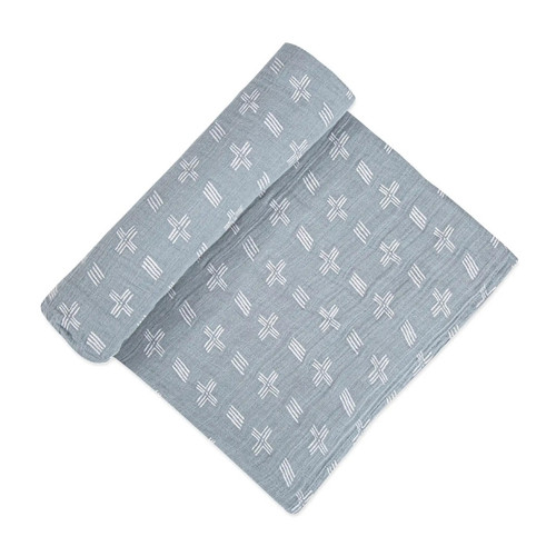 Crane Baby Ezra Single Swaddle Wraps (River Dash)