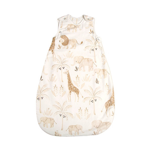 Crane Baby Kendi Wearable Blanket 0-9mo. (Cotton Sateen Kendi Print)