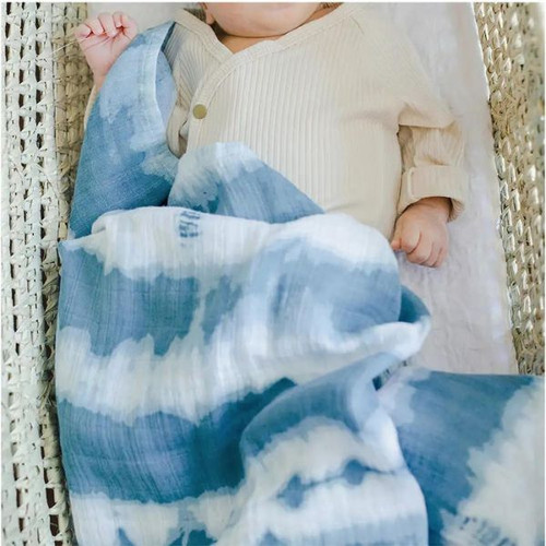 Crane Baby Caspian Single Swaddle Wraps (Tie-Dye) Crane Baby Caspian Single Swaddle Wraps (Tie-Dye)