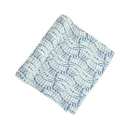 Crane Baby Caspian Single Swaddle Wraps (Indigo Print) Crane Baby Caspian Single Swaddle Wraps (Indigo Print)
