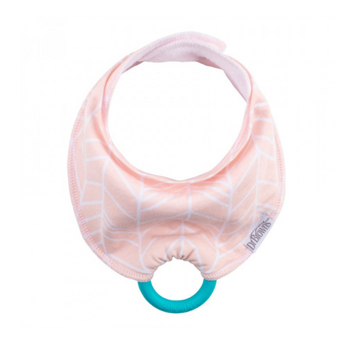 Herringbone Bandana Bib Teether, Single- Dr. Brown's