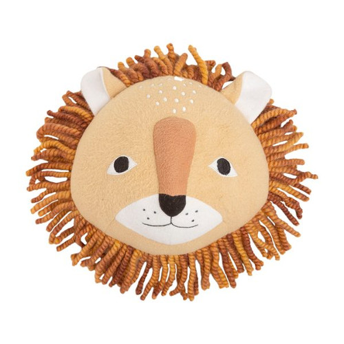 Crane Baby Lion Plush Head Wall Decor