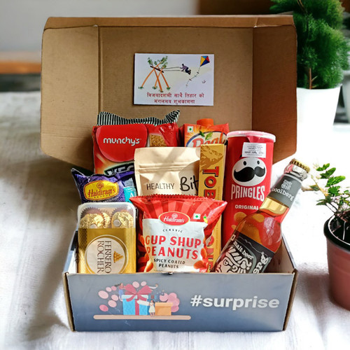 Dashain/Tihar Celebration Full Snacks Gift Box