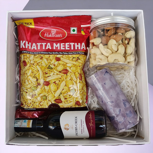 Flavourful Snacks Gift for Dashain Hamper Flavourful Snacks Gift for Dashain Hamper