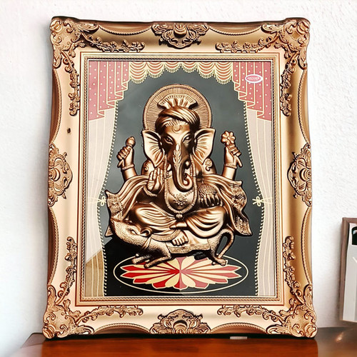 Ganesh Ji Decorative Hanging Frame