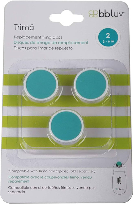 Bbluv Trimo replacement filing pads Stage 2: 3-6m (Aqua)