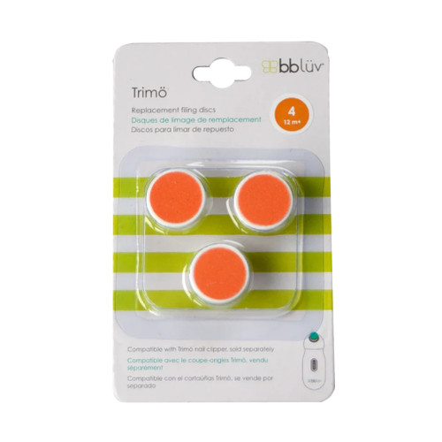 Bbluv Trimo replacement filing pads Stage 4: 12m+ (Orange)