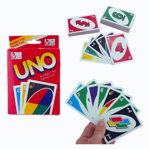 Multiplayer UNO Game Cards