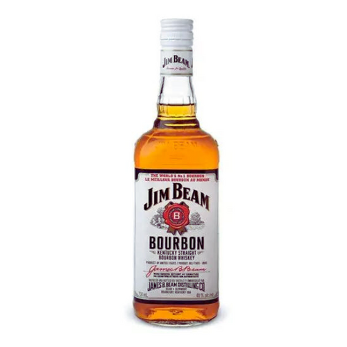 Jim Beam Bourbon White Whisky 1000ML