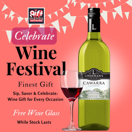 Lindeman's Cawarra Chardonnay 750ml + Free Wine Glass