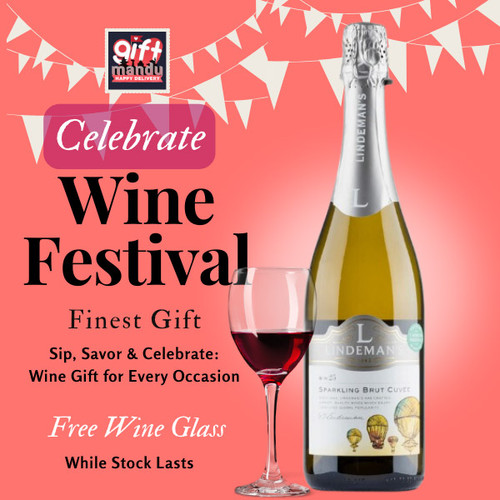 Festive Offer: Premium Wine with Complementary Wine Glass
