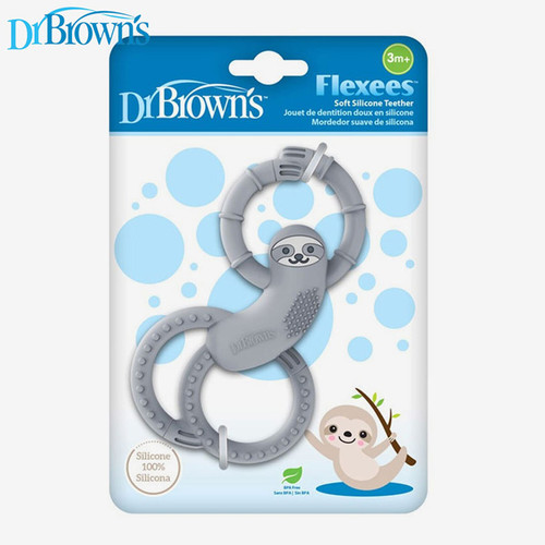 Dr.Brown's Sloth Long Limbed Silicone Teether (TE012-INTL)