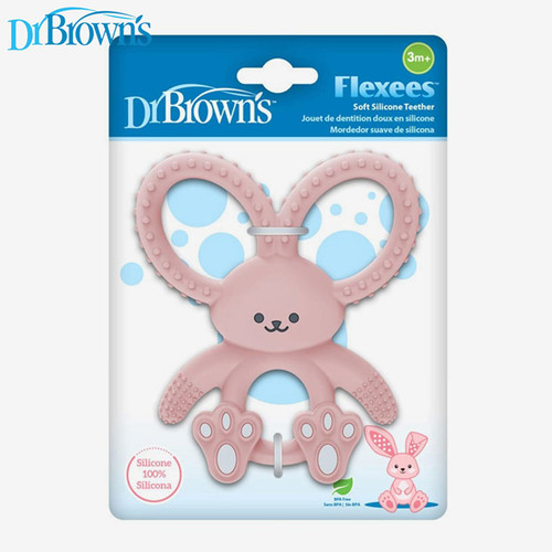 Dr.Brown's Bunny Long Limbed Silicone Teether (TE020-INTL)