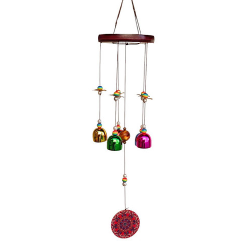 Decorative Wind Chime Colorful Bell For Hanging Outdoor- 19 Inches
