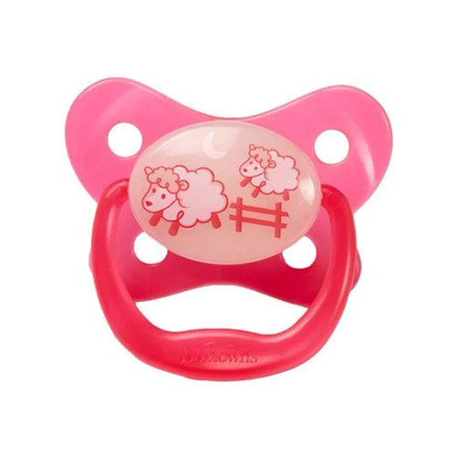 Dr.brown's Prevent Glow in the Dark Butterfly Pacifier- Pink