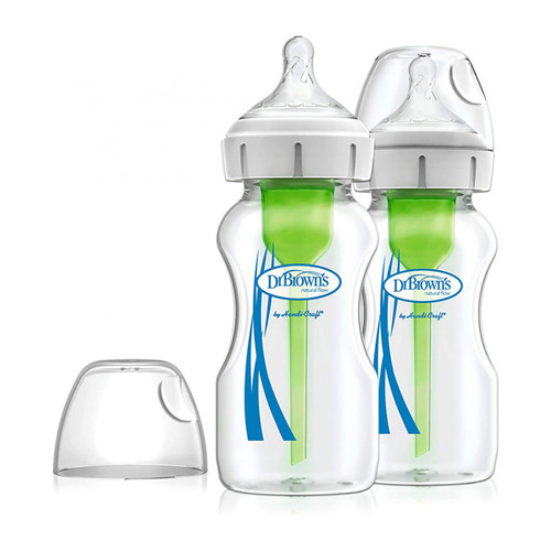 Dr.Brown's Level 1 Wide-Neck Silicone Nipple 2-Pack