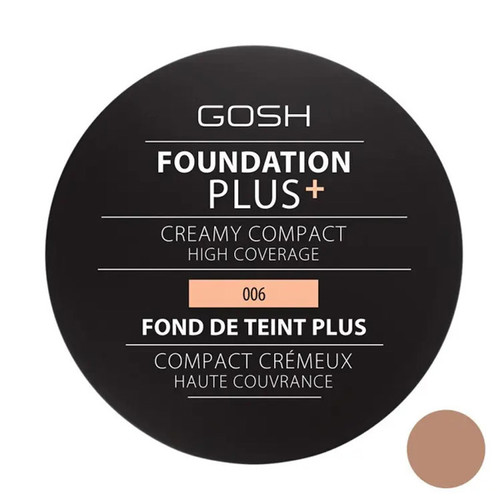 Gosh Foundation Plus Creamy Compact 006 Honey