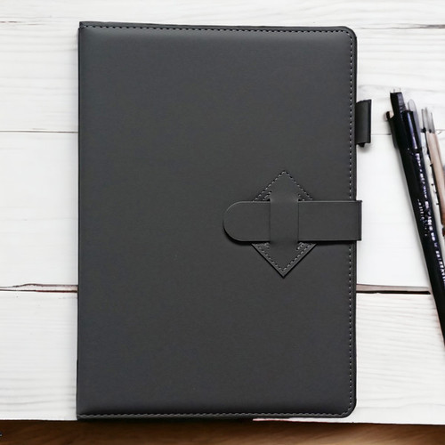 Premium Quality Small Diary 20.5cm - Grey