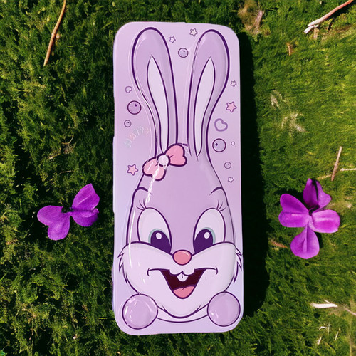 Rabbit Design Geometry Box - Purple