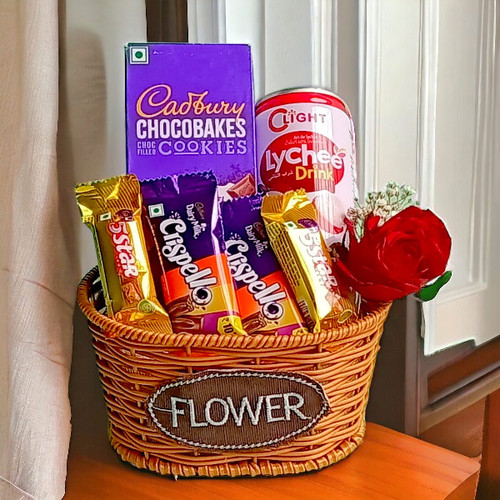 Special Valentines Gift Combo in a Basket