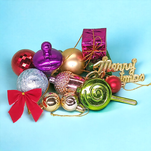 Merry Christmas Tree Decor Ornaments