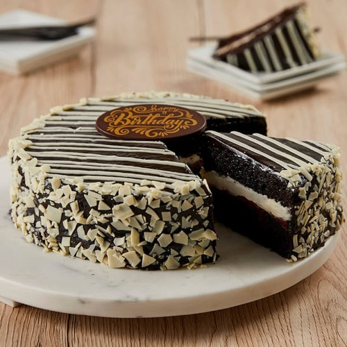 White & Chocolate Mousse Cake (USA Delivery Only)