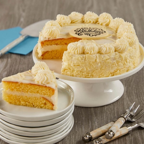Happy Birthday Vanilla Cake (USA Delivery Only)