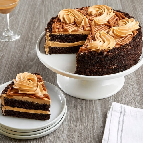 Caramel Chocolate Cake (USA Delivery Only)