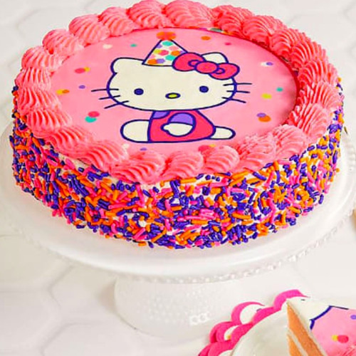 Hello Kitty Birthday Cake (USA Delivery Only)