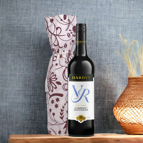 Hardys VR Cabernet Sauvignon Wine With Wine Bag
