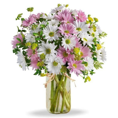 Sweet Blossom in Mason Jar (Canada Delivery Only)