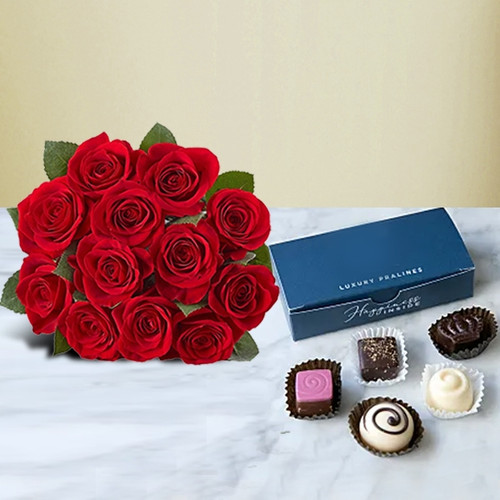 Pralines and Roses (UK Delivery Only)