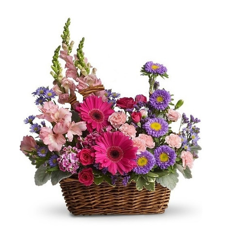 Pink Beauty Basket (Canada Delivery Only)